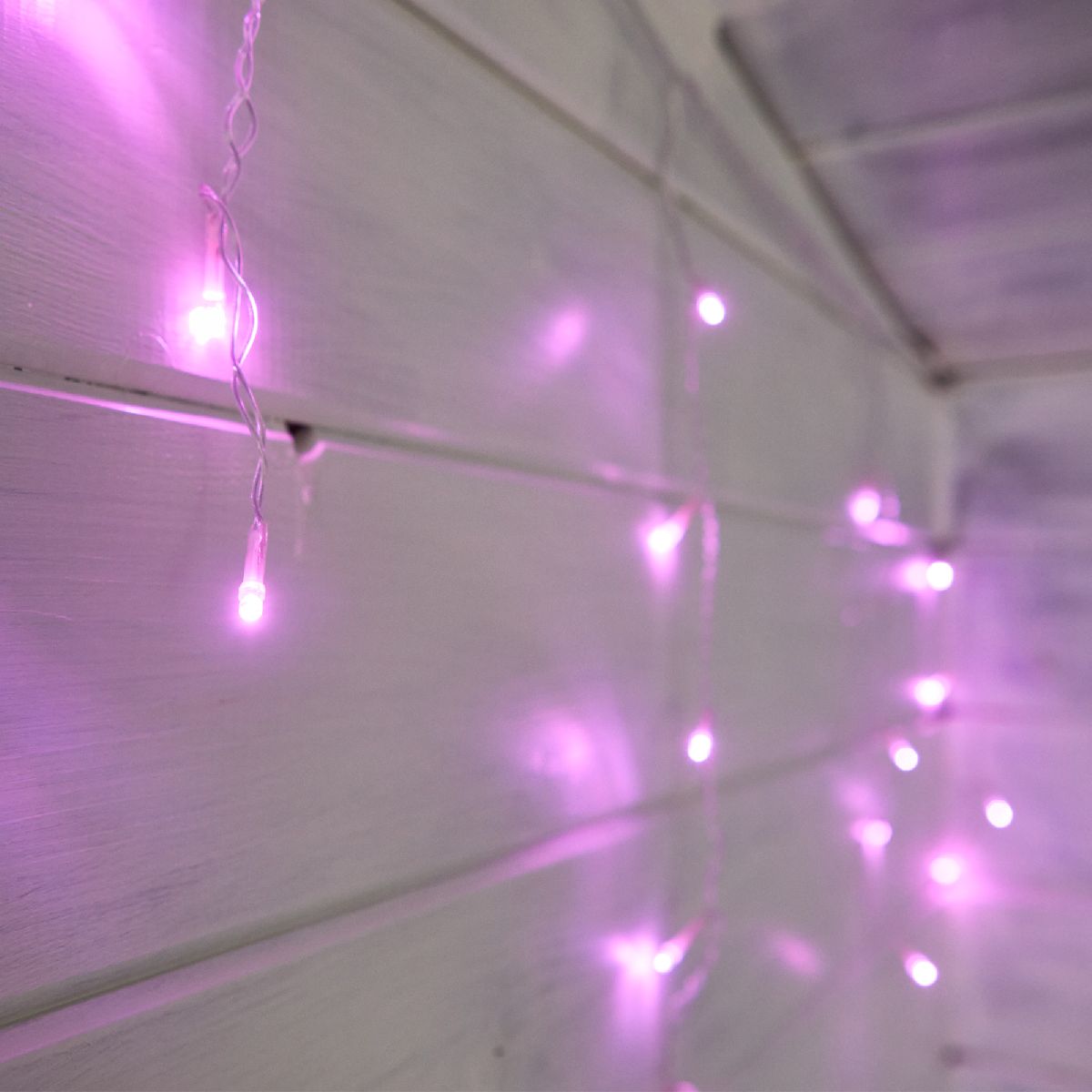 Уличная гирлянда Uniel ULD-B12006-195/TTK PINK IP44 UL-00010881