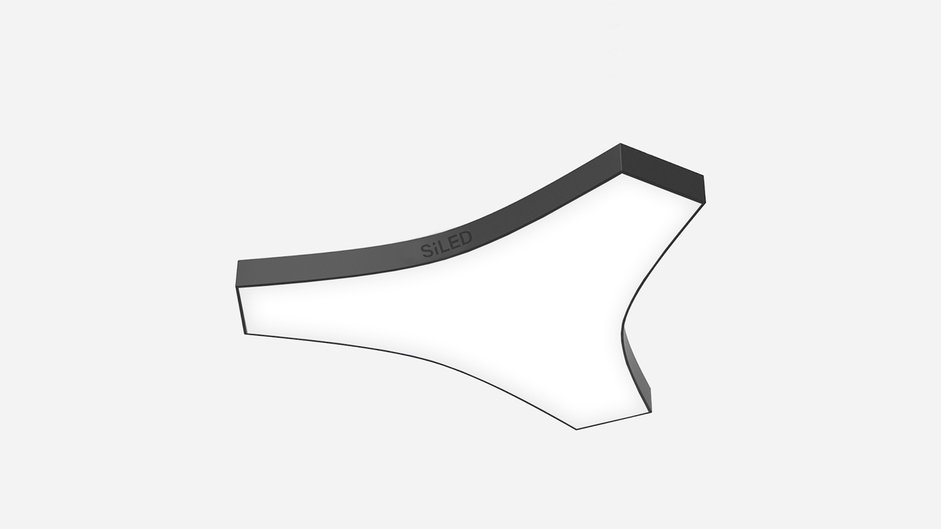 Накладной светильник Siled Unity 7372835