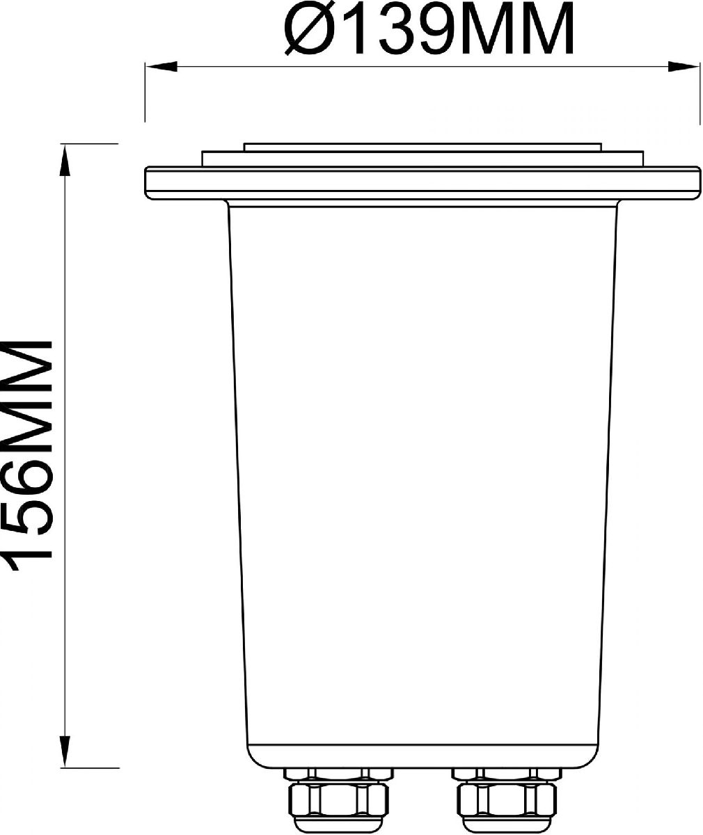 Грунтовый светильник Deko-Light Pavo 730478