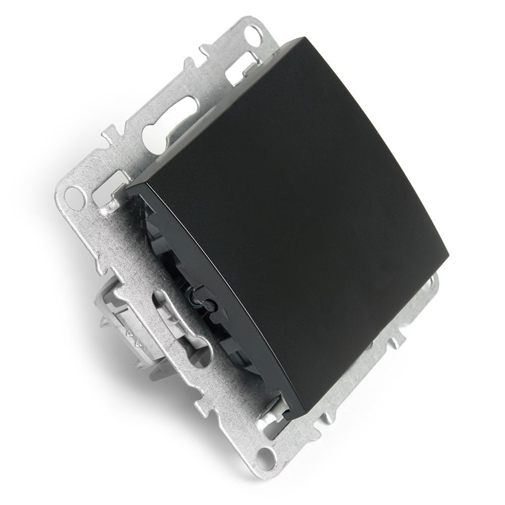 Выключатель 1-клавишный Stekker Эрна PSW10-9103-03 49148