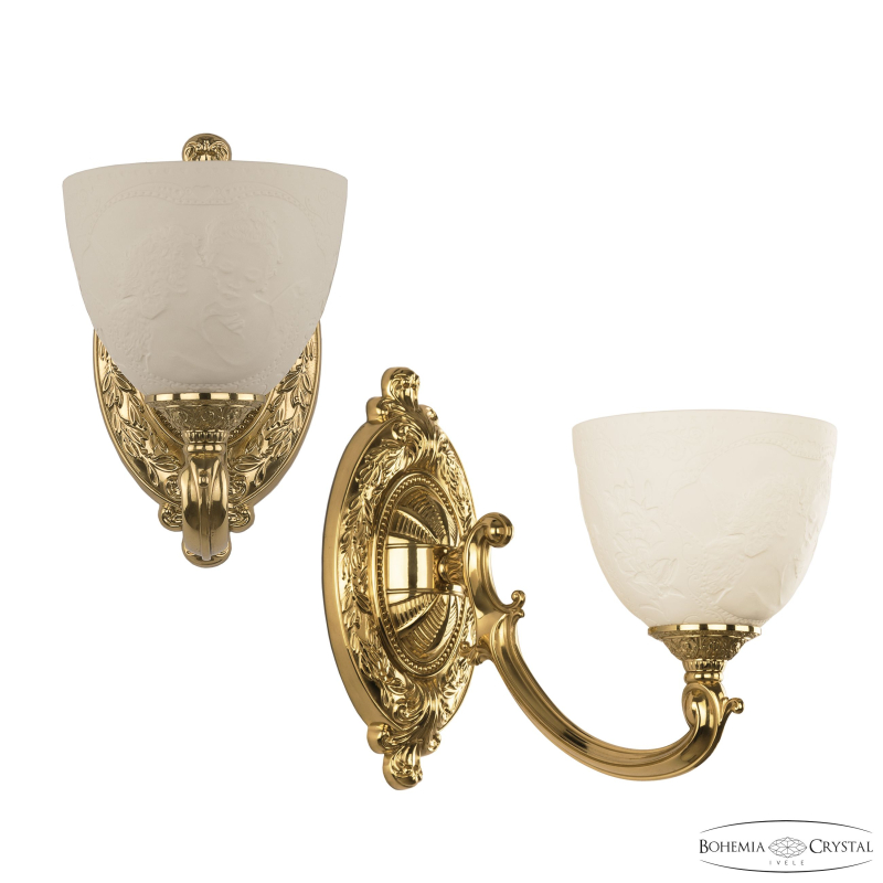 Бра Bohemia Ivele Crystal Verona 7209B10/1/175 G P1 U Angel