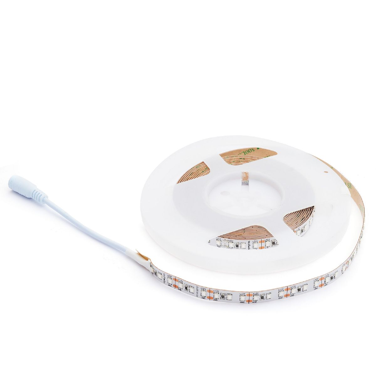 Светодиодная лента Apeyron 12В 2835 20Вт/м красный 5м IP20 00-104