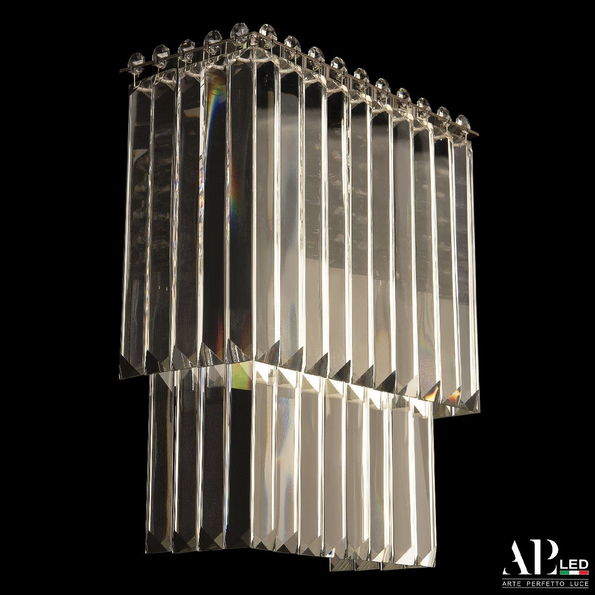 Настенный светильник Arte Perfetto Luce Sicilia SH500.B8.25-33.A.Ni.4000