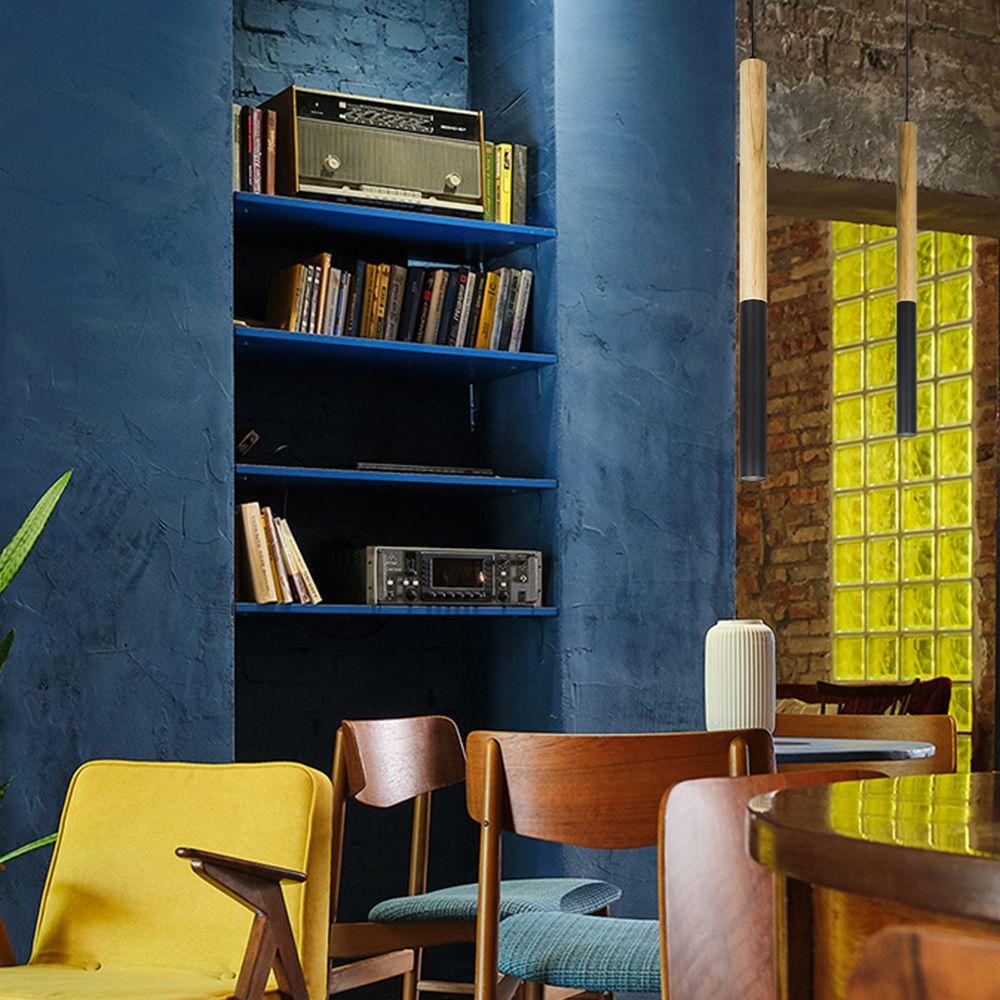 Подвесной светодиодный светильник Lumien Hall Агоста LH4094/1P-SBK-NW