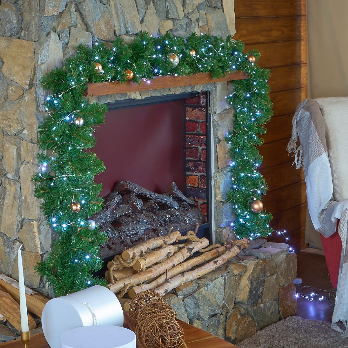 Гирлянда Роса Uniel ULD-S0500-125/DTA WHITE IP20 DEWDROP UL-00012121