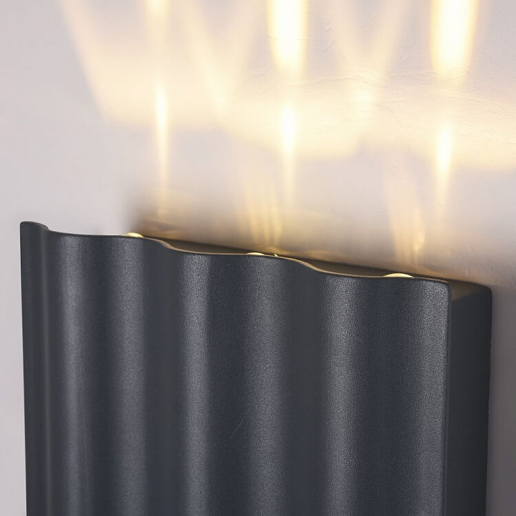 Уличный настенный светодиодный светильник Maytoni Greenwich O592WL-L18GR