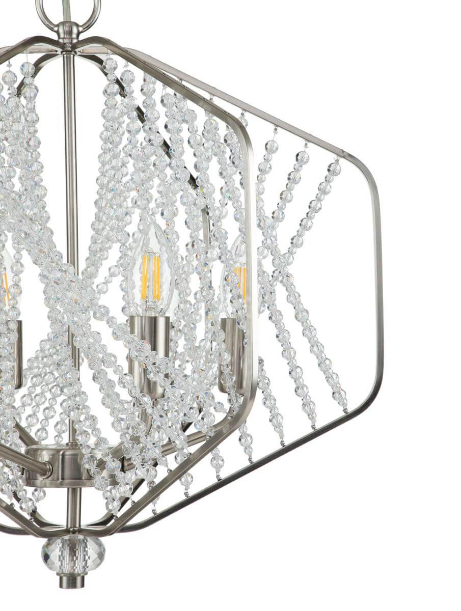 Подвесная люстра Indigo Ballo 12004/6P Nickel V000276