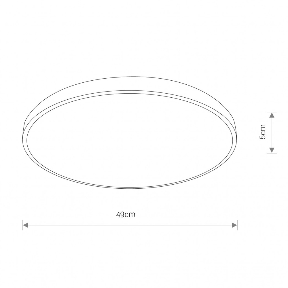 Потолочный светильник Nowodvorski Agnes Round Led 8184