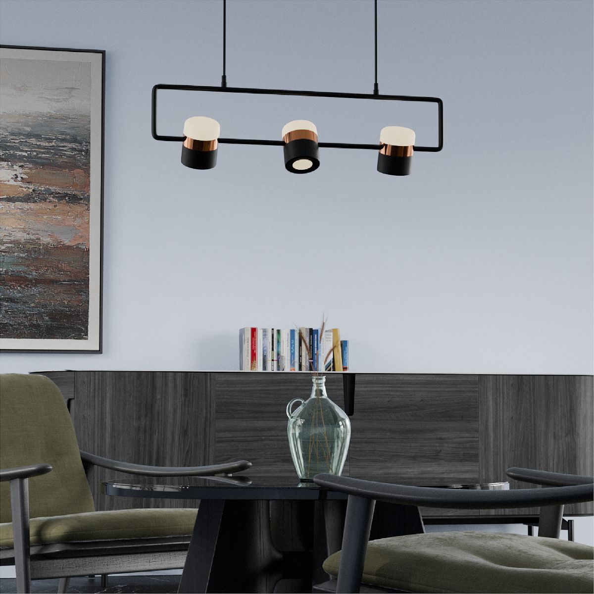 Подвесной светильник Lightera Rudolf LE114L-3B WIFI