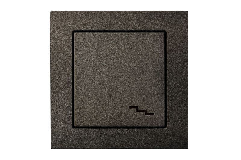 Переключатель одноклавишный Liregus Epsilon 28-107