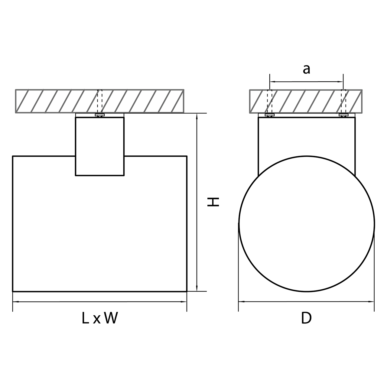 Уличный настенный светодиодный светильник Lightstar Paro 371672