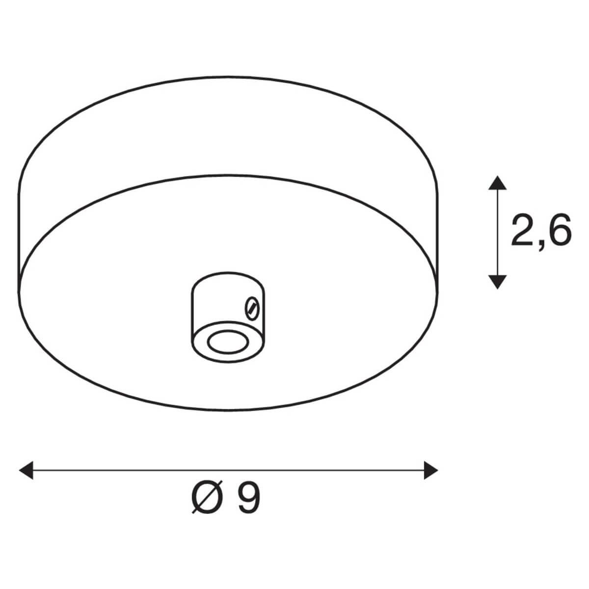Основание для светильника SLV Fitu 1004744