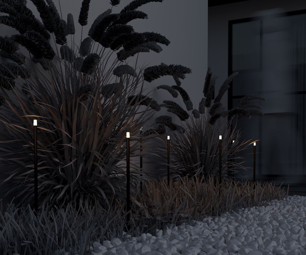 Грунтовой светильник Maytoni Spear O441FL-L1GF3K