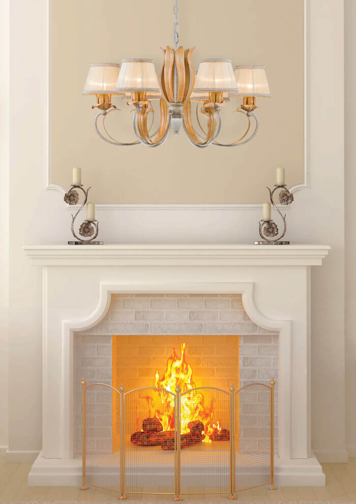 Подвесная люстра Arti Lampadari Melissa E 1.1.6 WO