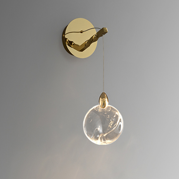 Бра Delight Collection Colvin MT9176-1WB titanium gold