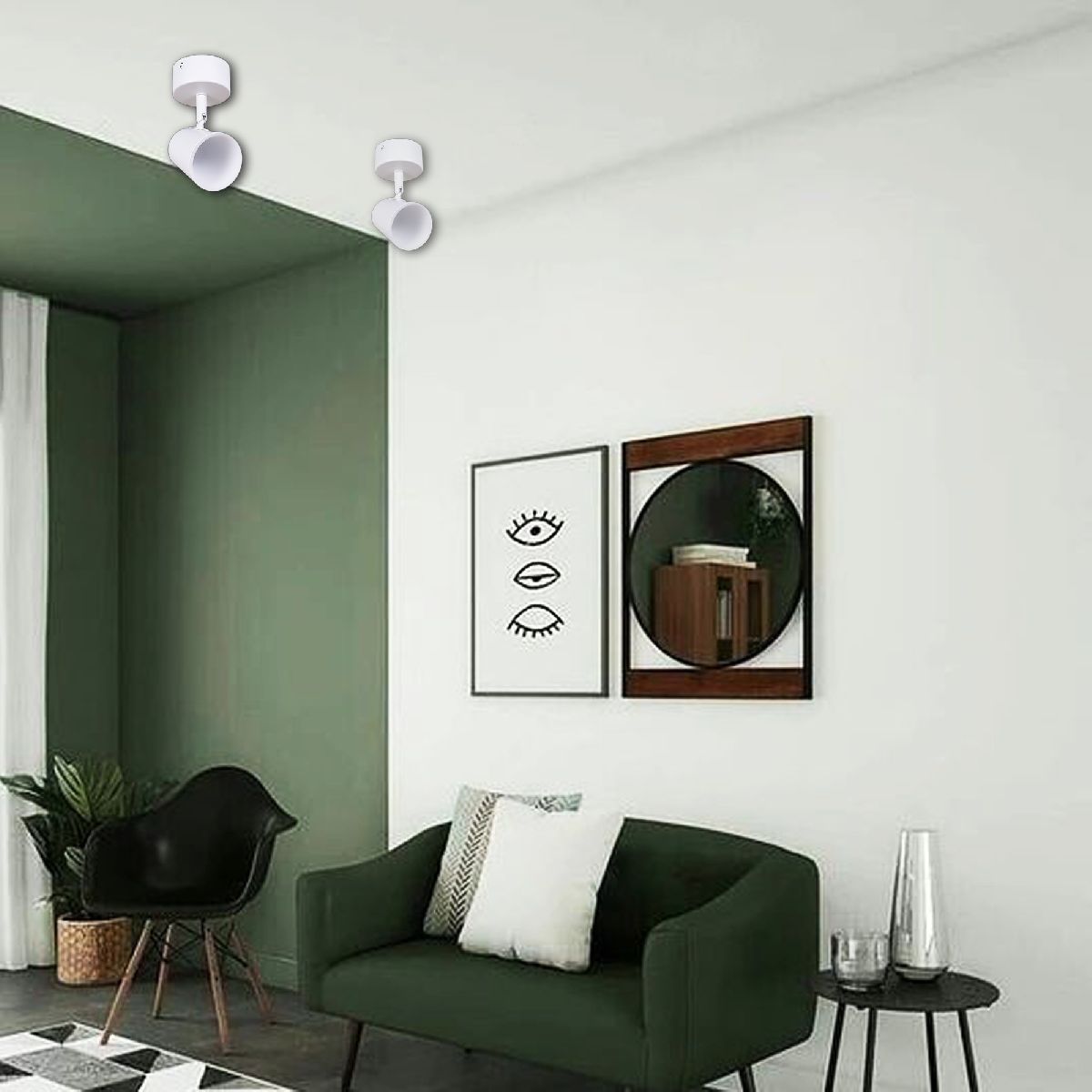 Спот Reluce 84263-9.5-001RT LED5W WT