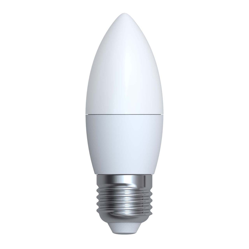 Лампа светодиодная (UL-00001066) Volpe E27 6W 3000K матовая LED-C37-6W/WW/E27/FR/O