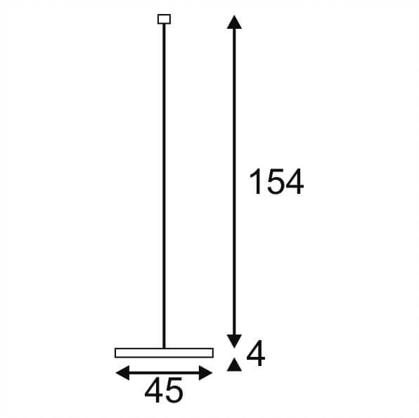 Подвесной светодиодный светильник SLV Light Eye Small 133499