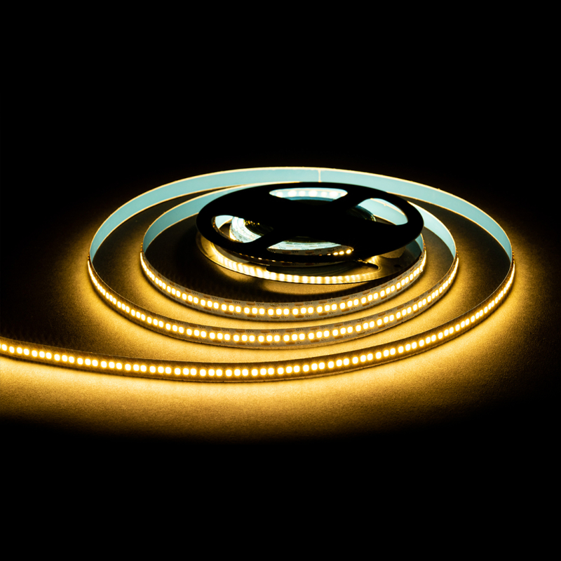 Светодиодная лента OGM 12В 2835 19,2Вт/м 3000К 19Лм/чип 5м IP20 LSE-265