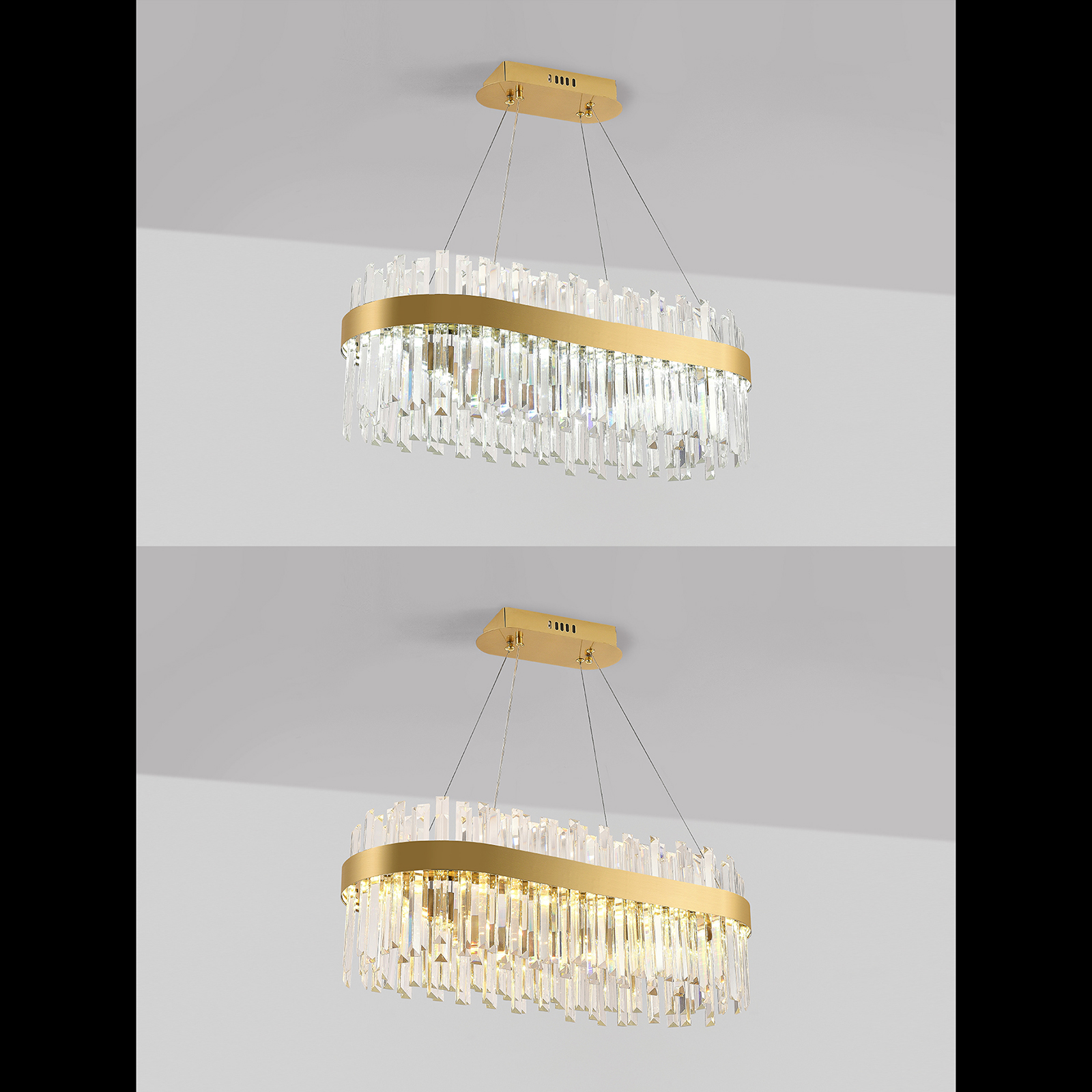 Подвесная люстра Natali Kovaltseva Riveria LED LAMPS 81274