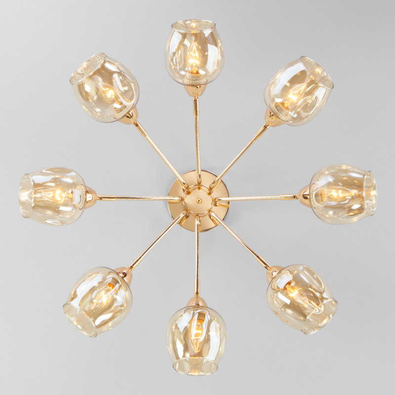 Люстра на штанге Eurosvet 30164/8 золото