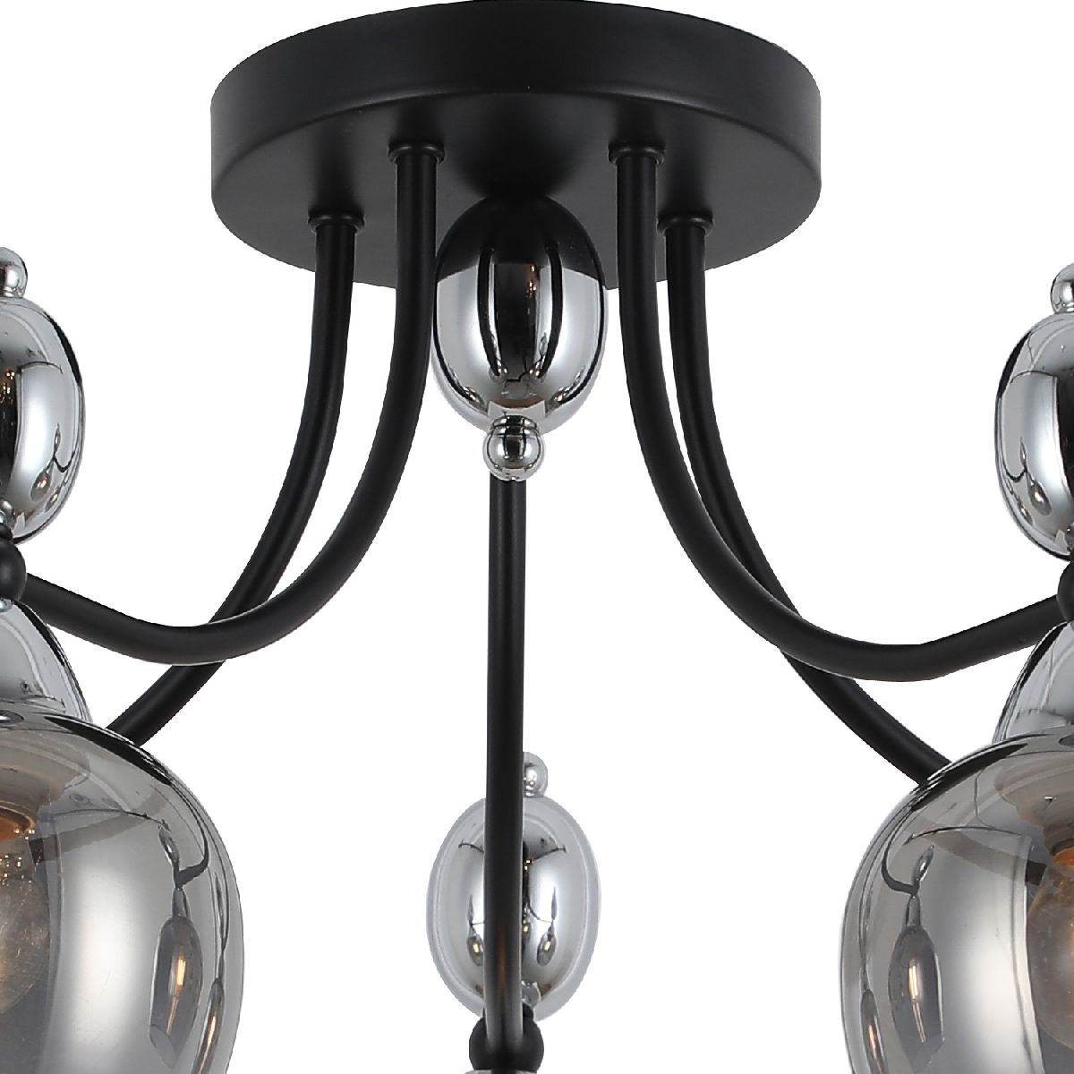 Потолочная люстра Illumico IL8258-5COU-79 BK CR