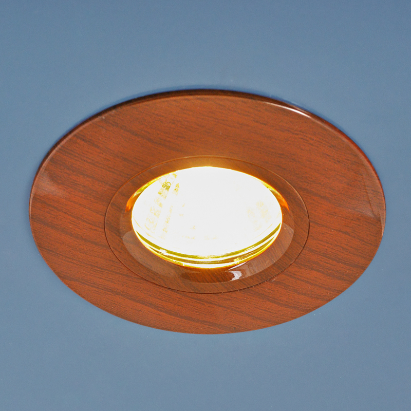 Встраиваемый светильник Elektrostandard 108 MR16 VNG венге 4690389081842