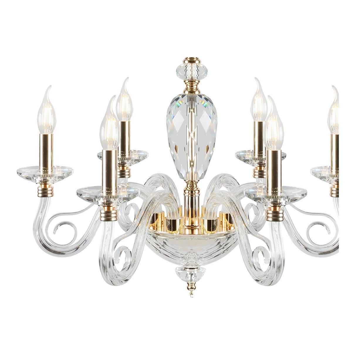 Подвесная люстра iLamp Modo P2328-6 GD