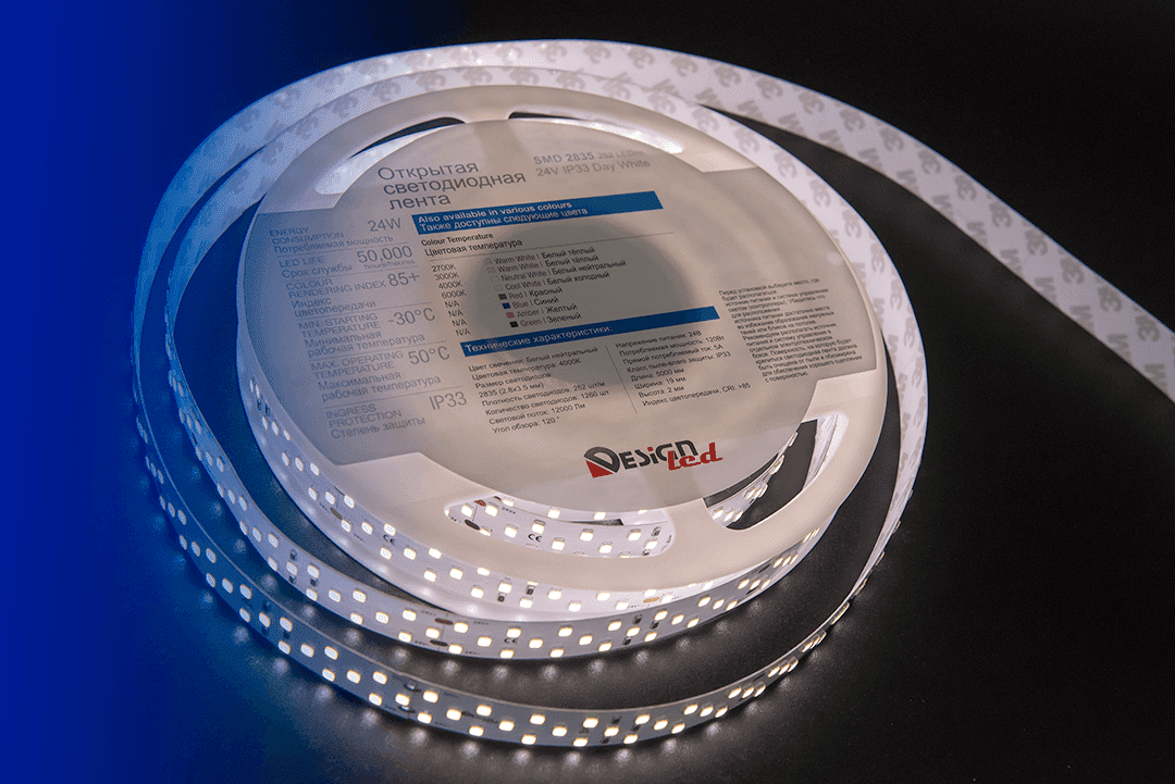 Светодиодная лента DesignLed DSG2252-24-NW-33 000530