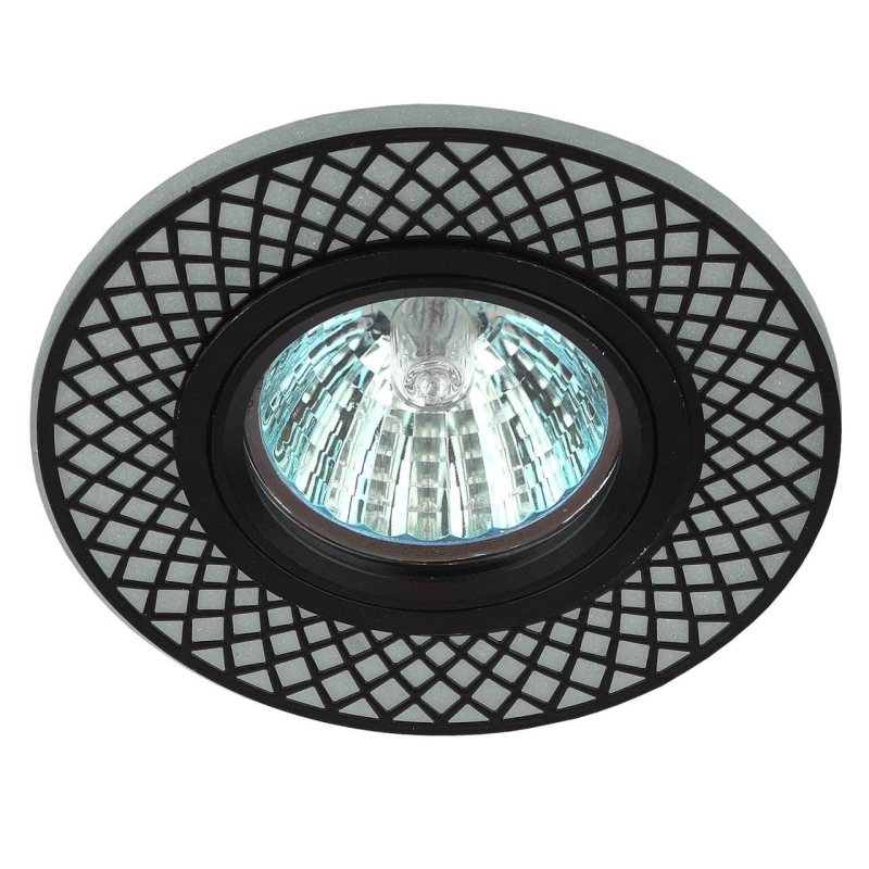 Встраиваемый светильник ЭРА DK LD42 WH/BK Б0037381