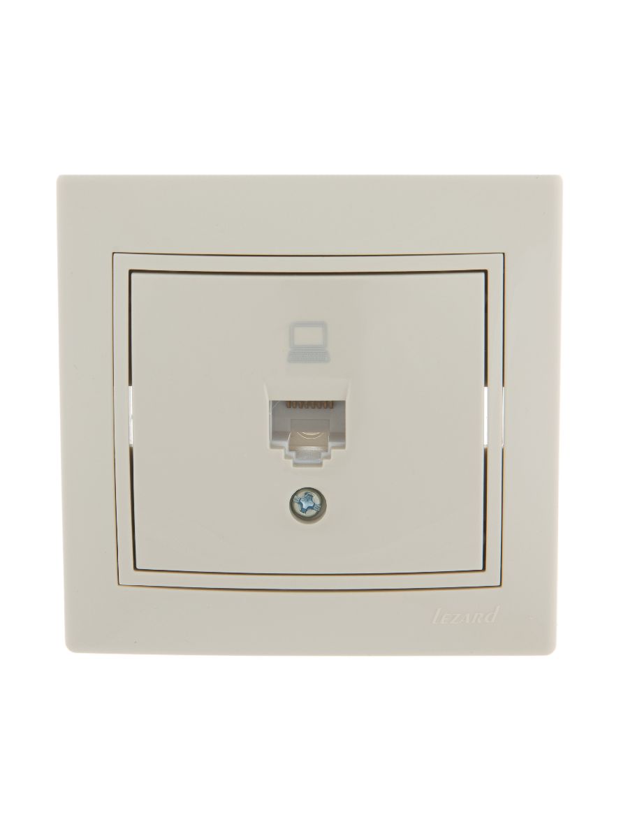 Розетка компьютерная Lezard Mira 701-0303-139