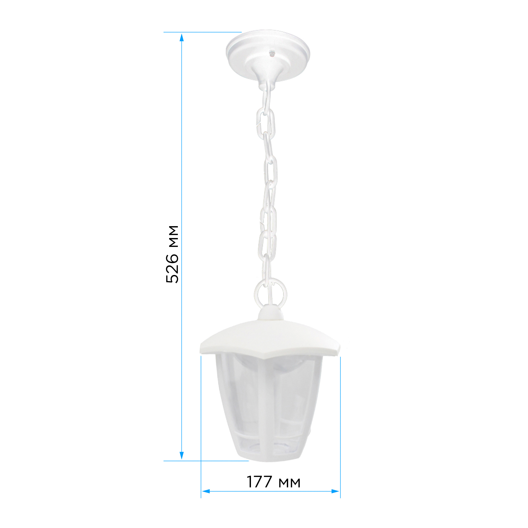 Уличный подвесной светильник Apeyron Марсель ДСУ 07-8-002 У1 11-198