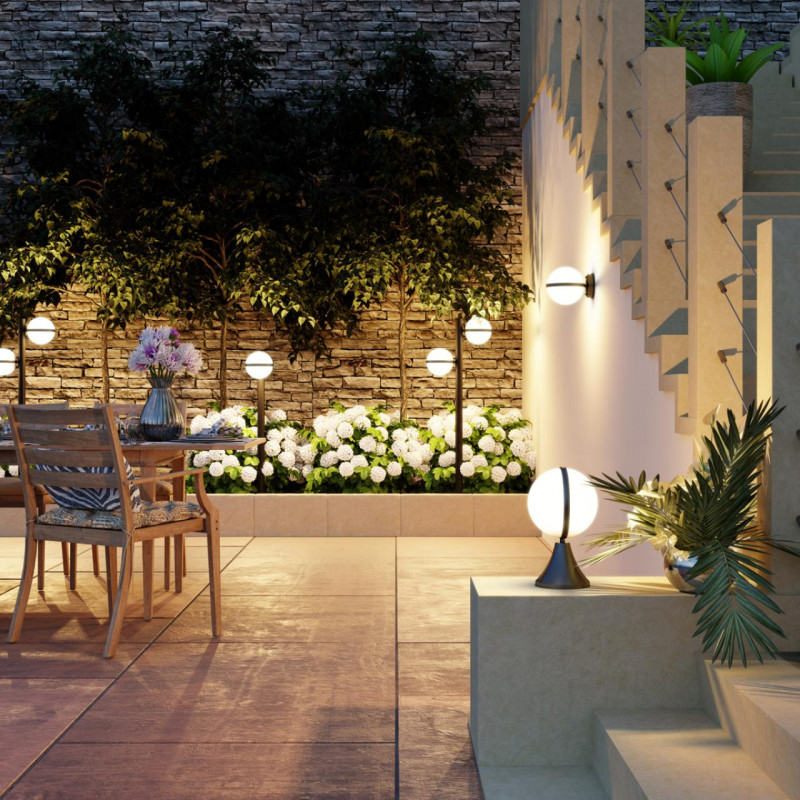 Садовый светильник Odeon Light 4832/2F