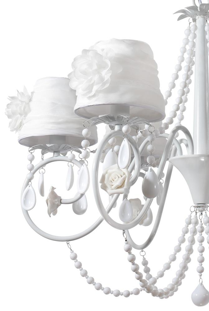 Подвесная люстра Crystal Lux Elena White SP6