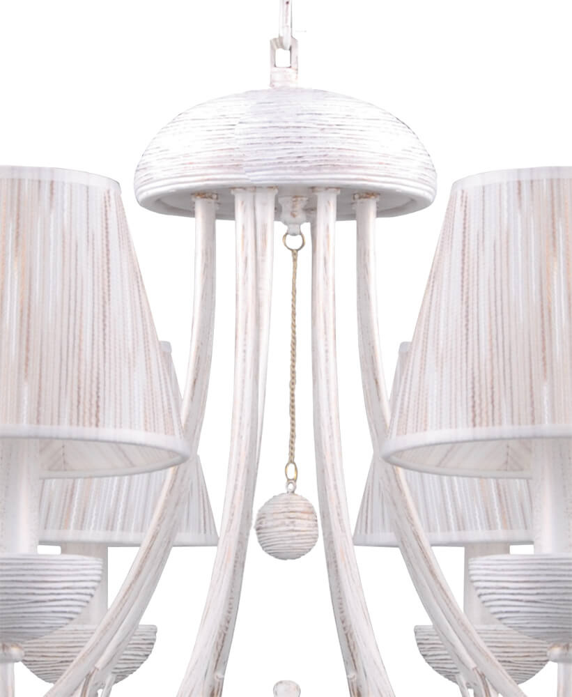 Подвесная люстра Lumien Hall Мелани 1013/8H-WT-GD