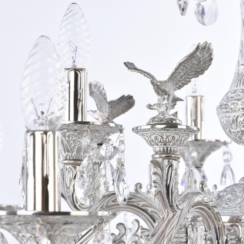 Подвесная люстра Bohemia Ivele Crystal Florence 71119/12+4/285 B NW FE1S