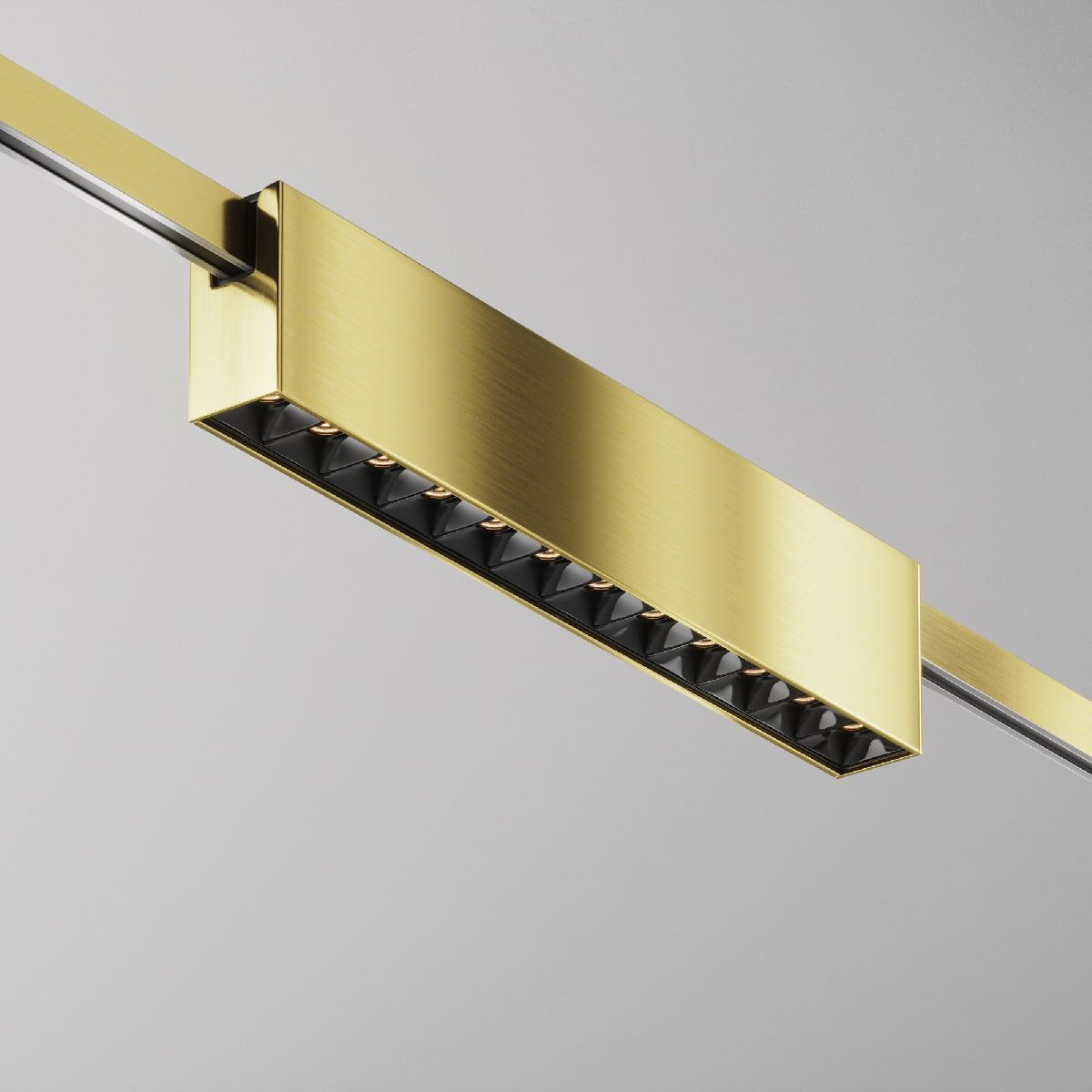 Трековый магнитный светильник Maytoni Points TR150-1-12W3K-M-BS