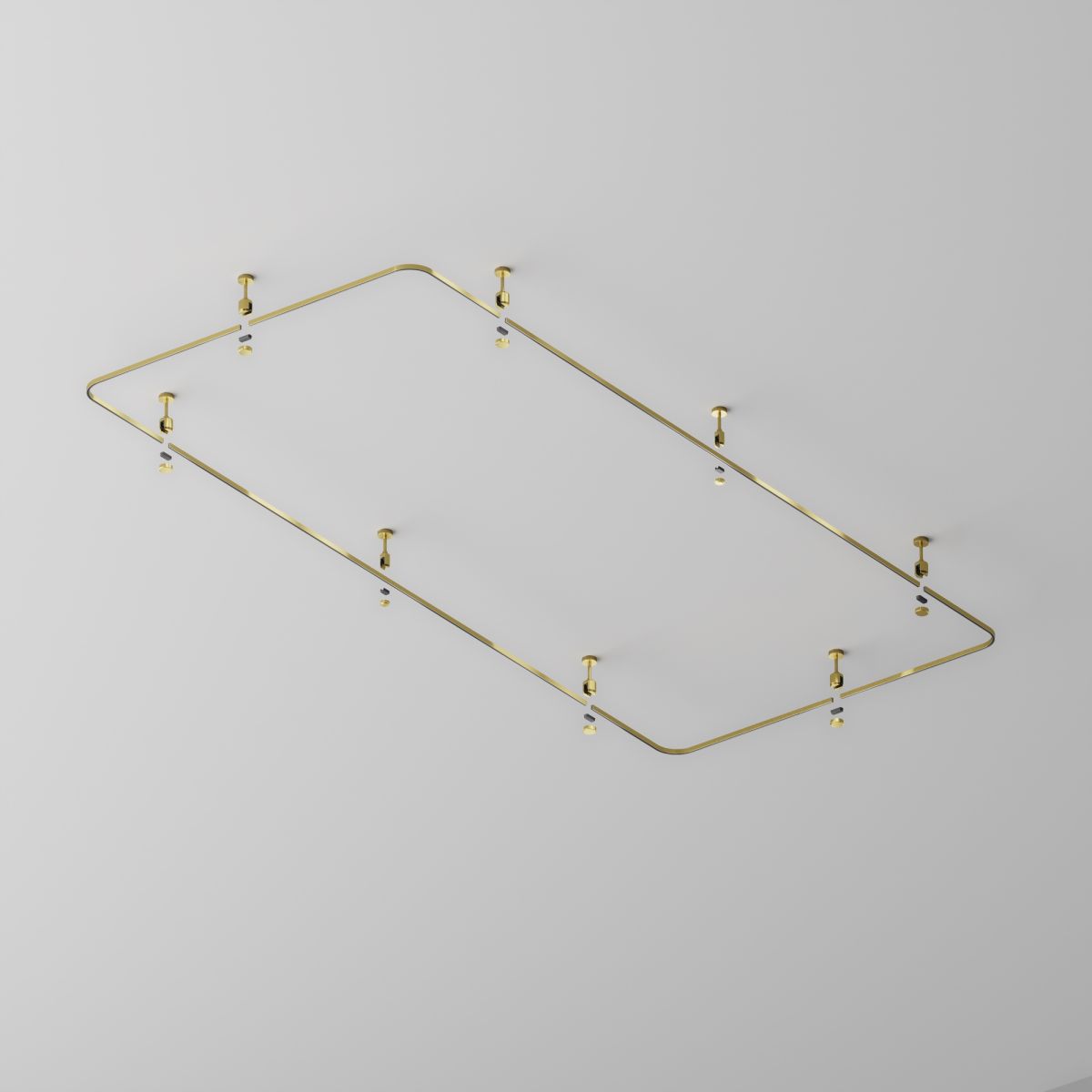 Радиусный коннектор для шинопровода Maytoni Flarity TRX154-RC80-BS