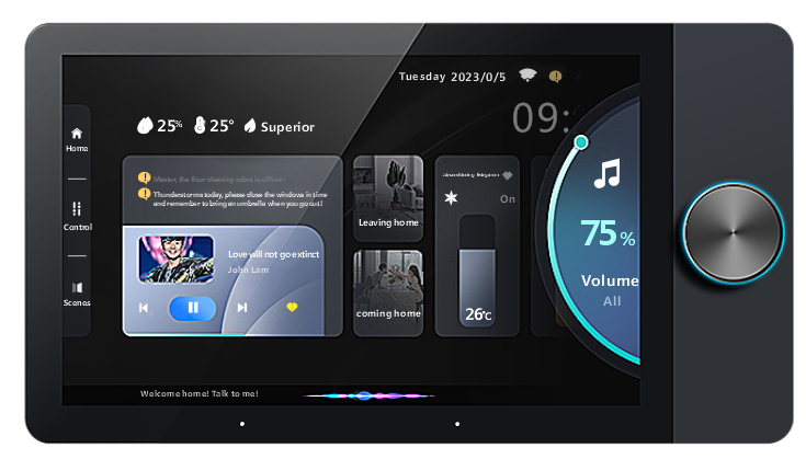 Сенсорная смарт панель  iLedex Vision SP 48-SMART 2