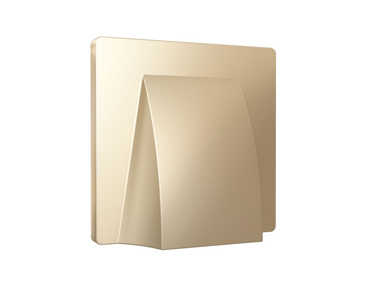 Лицевая панель Alfa (Шампань) для вывода кабеля Quant Ambrella Volt AP6158