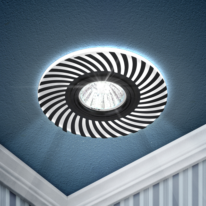 Встраиваемый светильник Эра DK LD32 BK /1 Б0046908