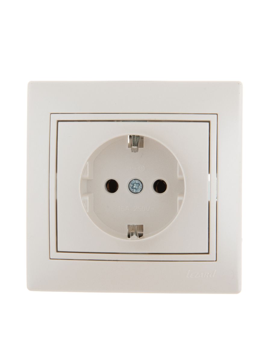 Розетка с/з Lezard Mira 701-3030-122