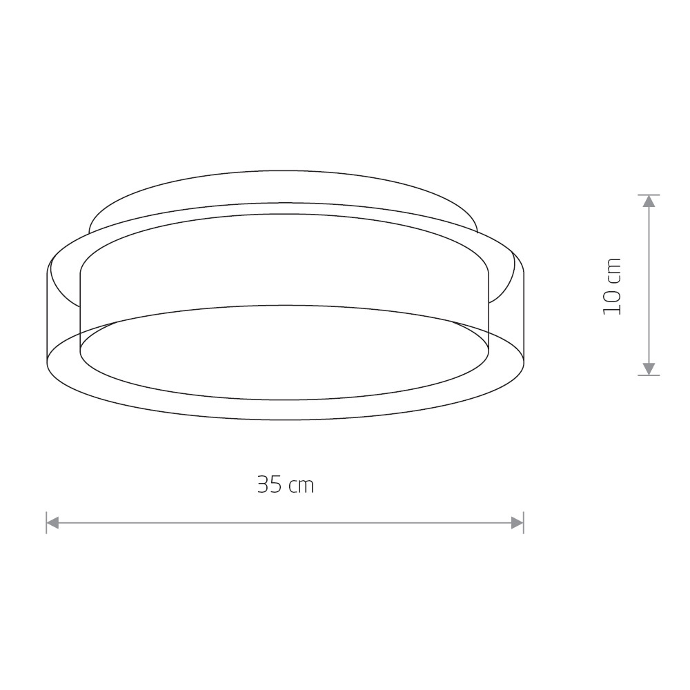 Потолочный светильник Nowodvorski Pan Led 8174
