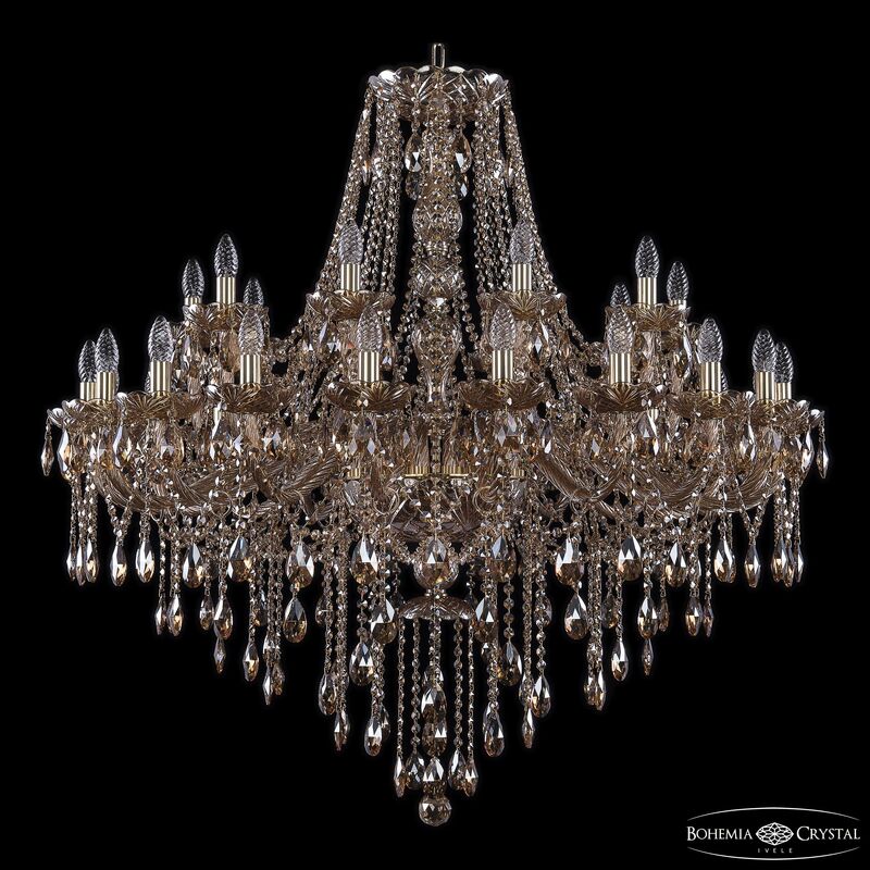 Подвесная люстра Bohemia Ivele Crystal 1415/20+10/400 G M721