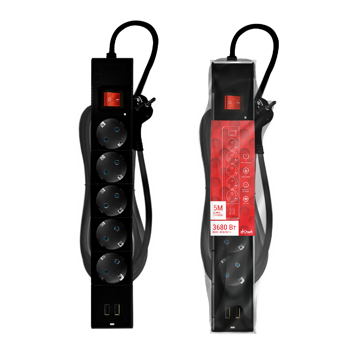 Удлинитель Duwi 32081 4