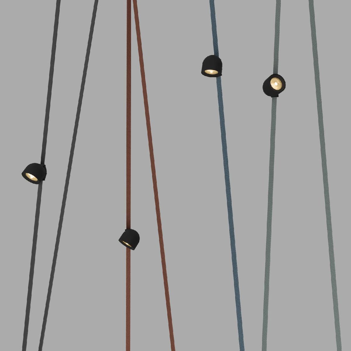 Трековый однофазный светильник Denkirs Belty Spot DK5541-BK