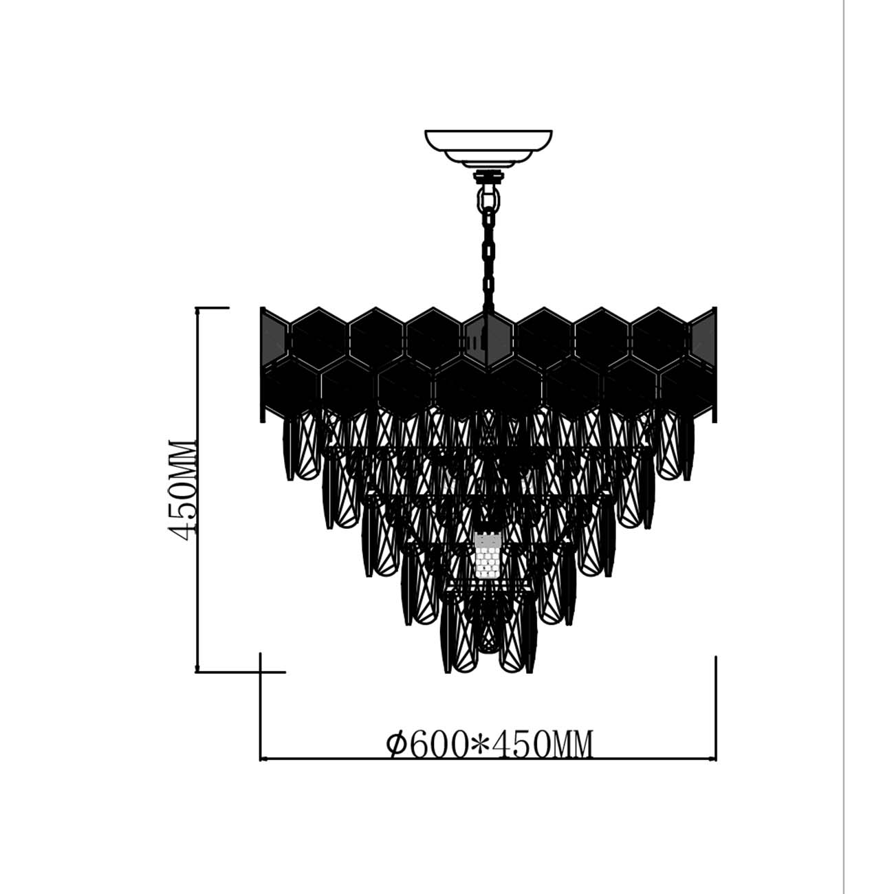 Подвесная люстра Escada Blaisko 2102/17S