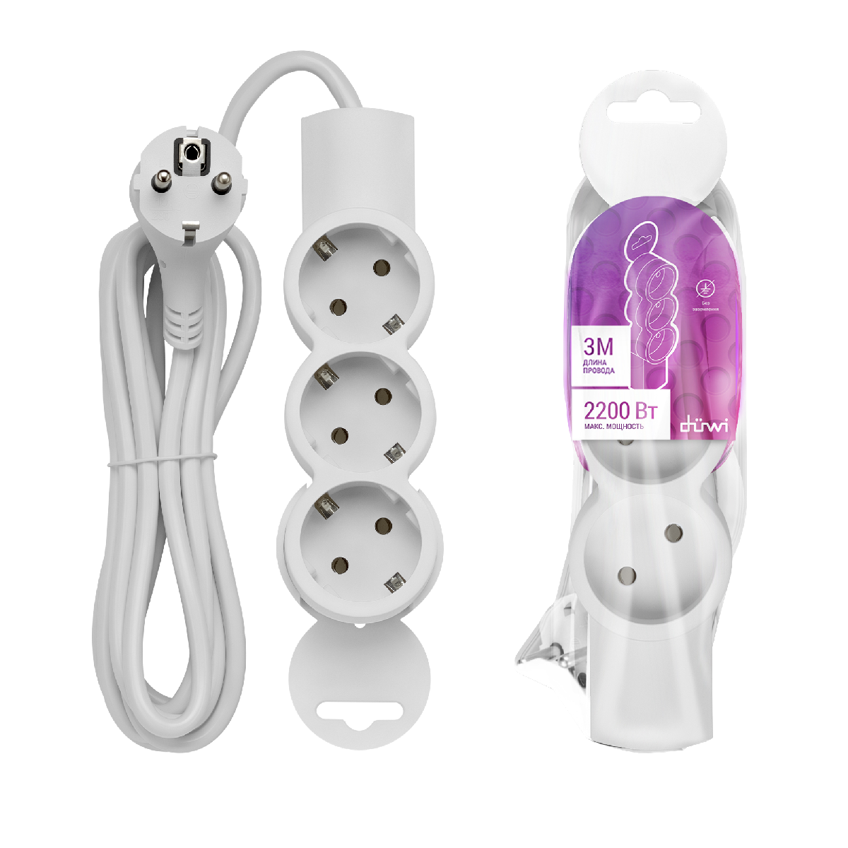 Удлинитель бытовой Duwi 32005 2