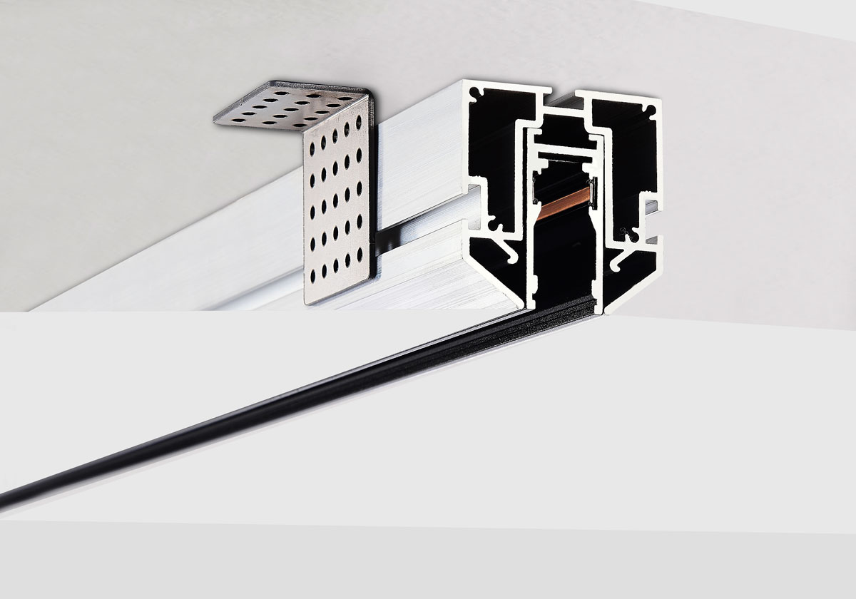 Шинопровод встраиваемый Donolux Slim Line DLS2500InCB