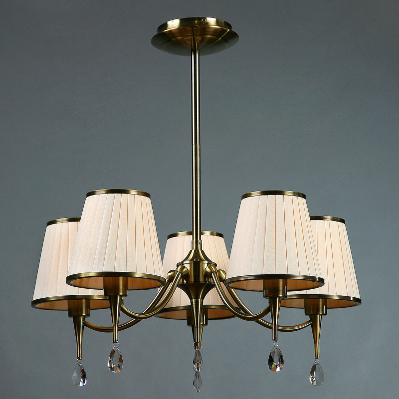 Подвесная люстра Brizzi Alora MA01625CA/005 Bronze Cream